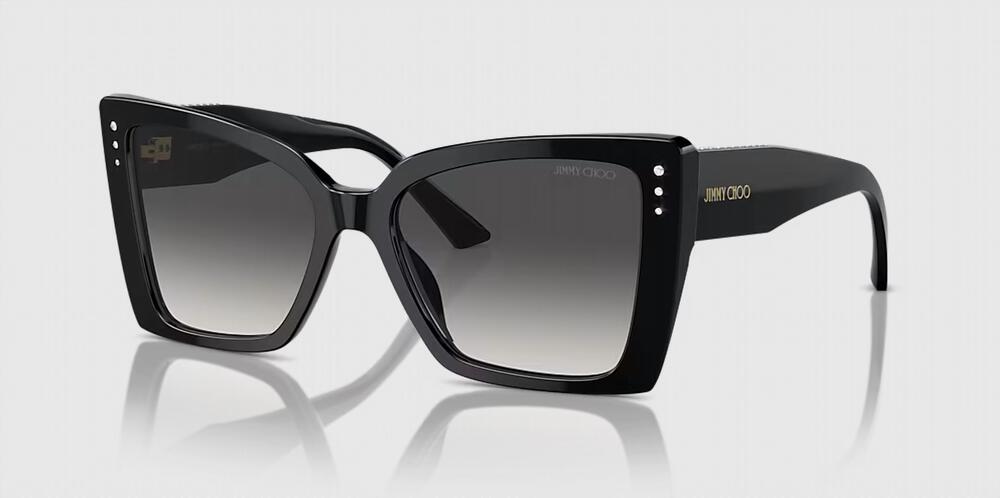 NEW JIMMY CHOO women's cat eye sunglasses in gradient grey